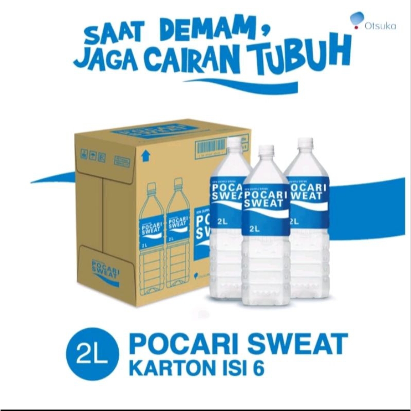 

POCARI SWEAT 2000ML x 6Pcs ( 1 Carton )