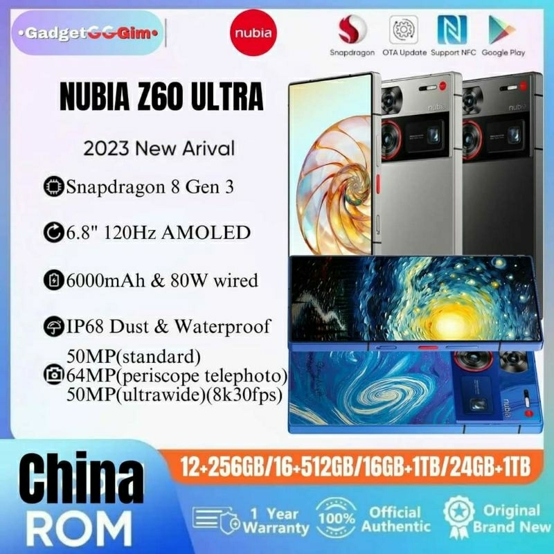 Nubia Z60 Ultra 5G
