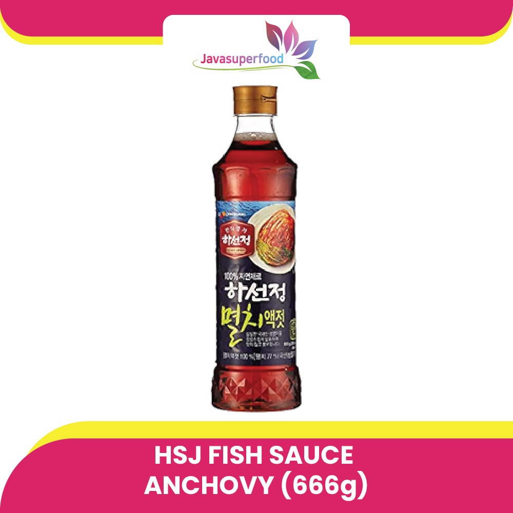 

Hasunjung Fish Sauce Anchovy ( Kecap Ikan Teri ) 666 ml