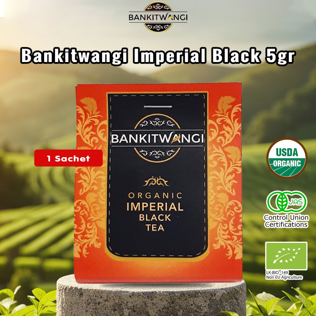 

Bankitwangi Organic Black Tea Imperial 5gr - Teh Organik,Teh Sachet