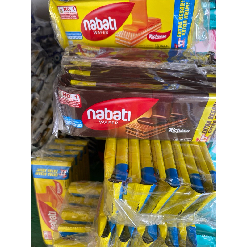 

Wafer Nabati Seribuan - Cokelat & Keju