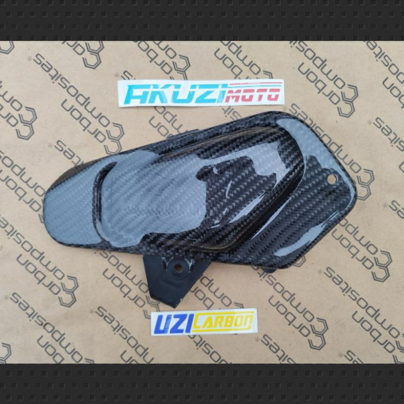 Cover Tutup Filter Vario 110 Karbu Techno Carbon Kevlar