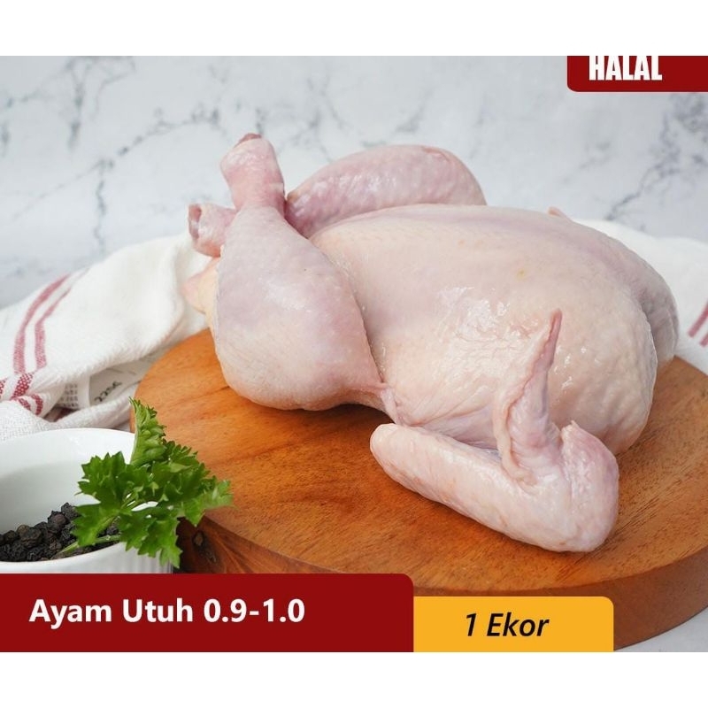 

Ayam Utuh Segar (0,9 - 1 Kg )