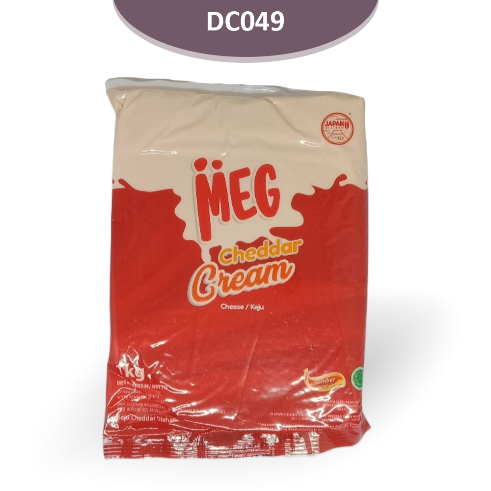 

MEG CHEDDAR CREAM CHEESE 1KG - DC049