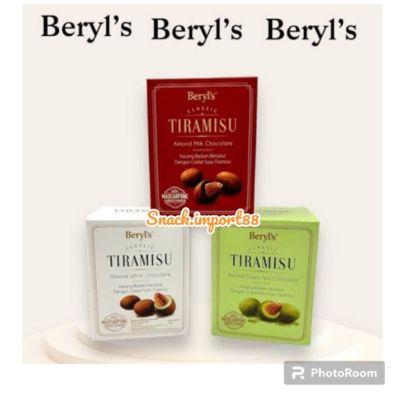 

Beryls Tiramisu Almond Chocolate 100g Beryls Tiramisu Almond Milk Chocolate White Chocolate