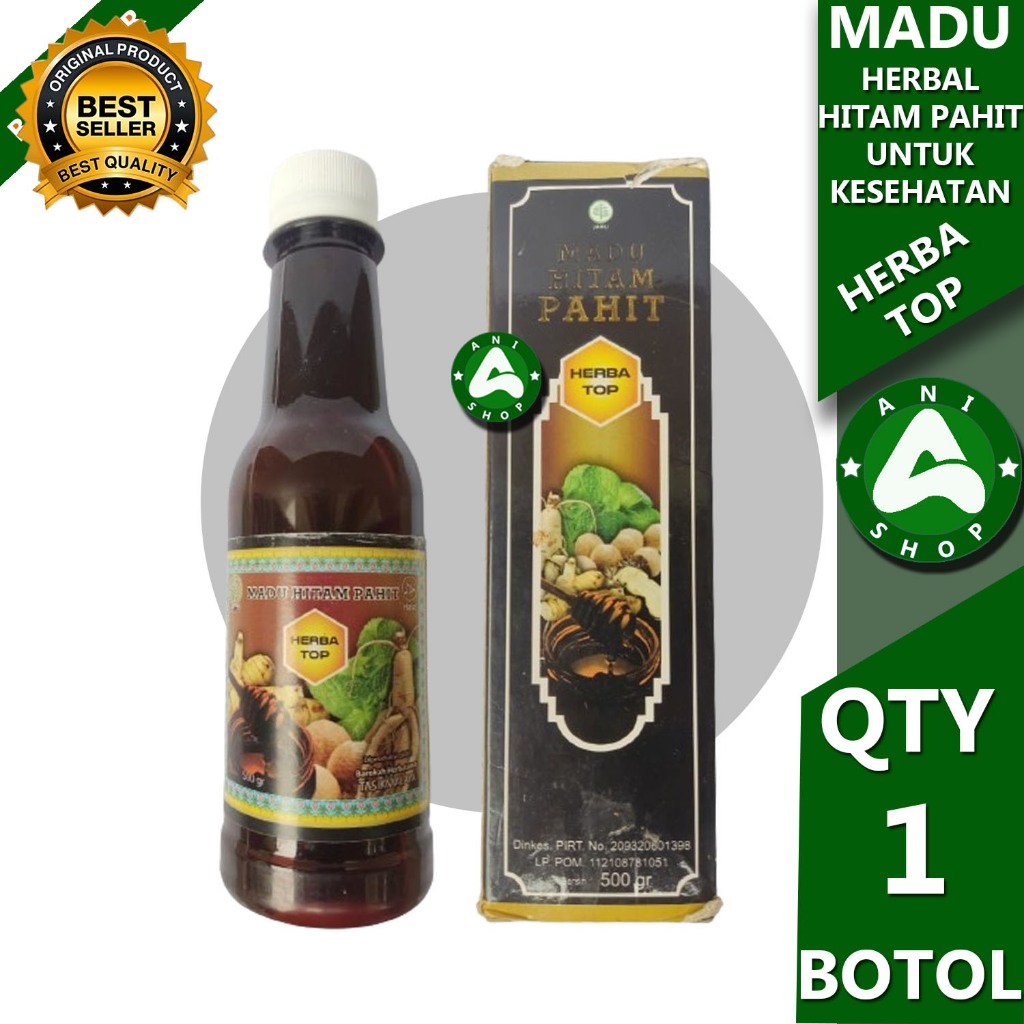 

HERBAL MADU HITAM PAHIT KEMASAN BOTOL ani shopp