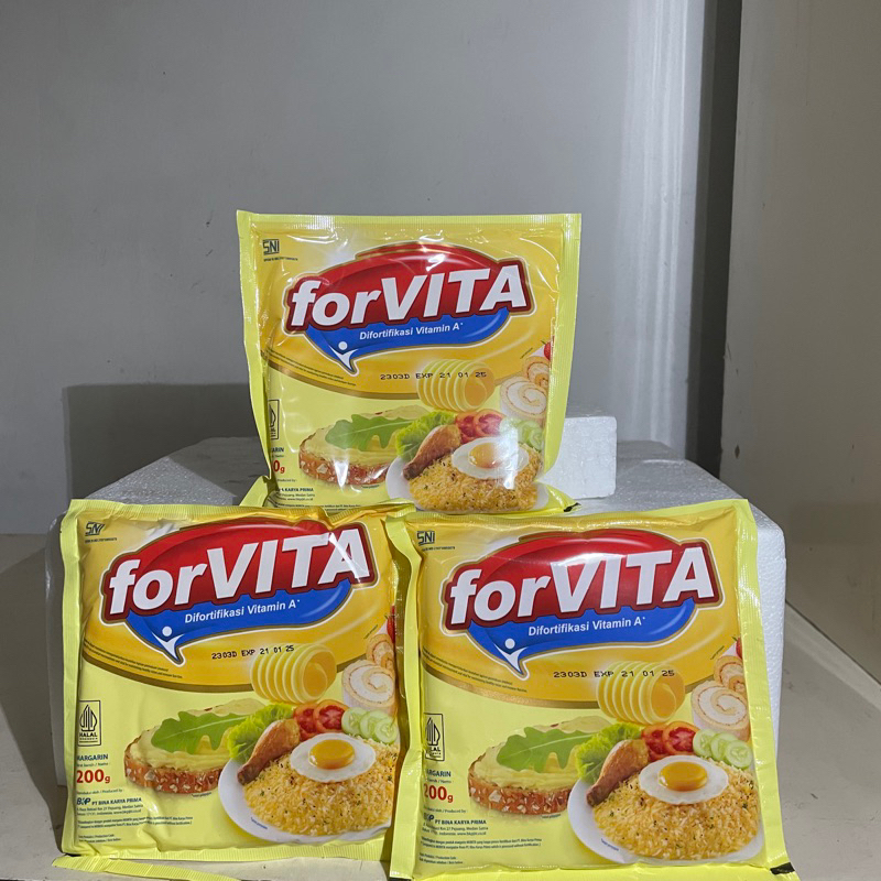 

SALE Forvita Magarine 200g / Margarine terbaik bebas lemak / Mengandung vitamin A