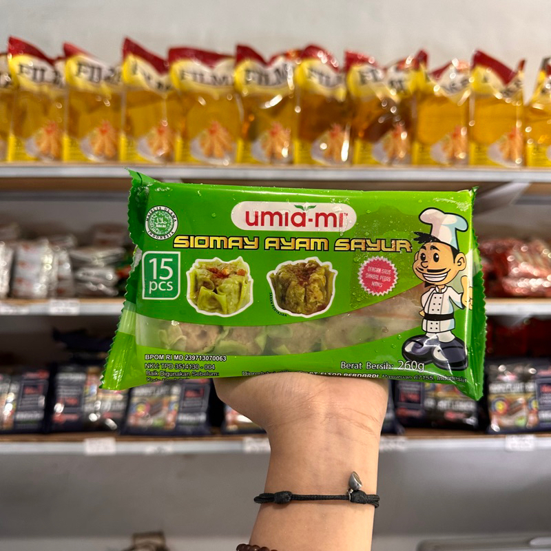 

Umiami siomay sayur isi 15 free saus