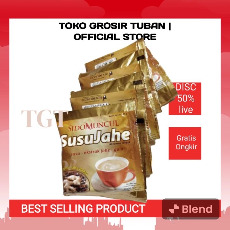 

(RENCENG) SUSU JAHE SIDOMUNCUL 10 SACHET