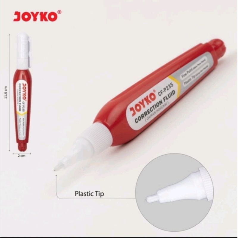 

1 Pcs Correction Fluid Cairan Koreksi Penghapus Cair Joyko CF-235