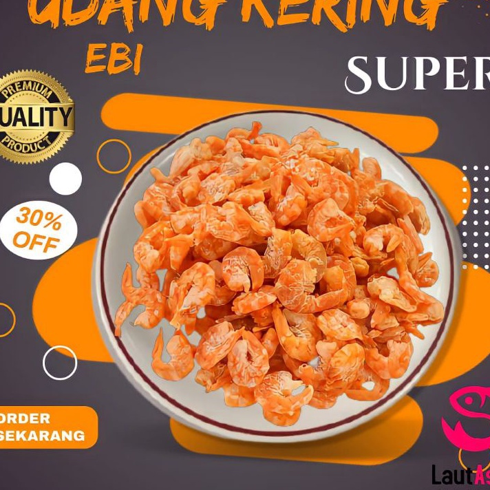 

Terbaru Ebi Udang Kering Kupas Bersih Kualitas Super