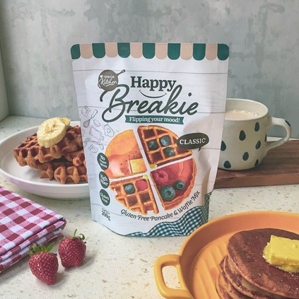 

Happy Breakie Gluten Free Pancake & Waffle Mix - Classic 200gr