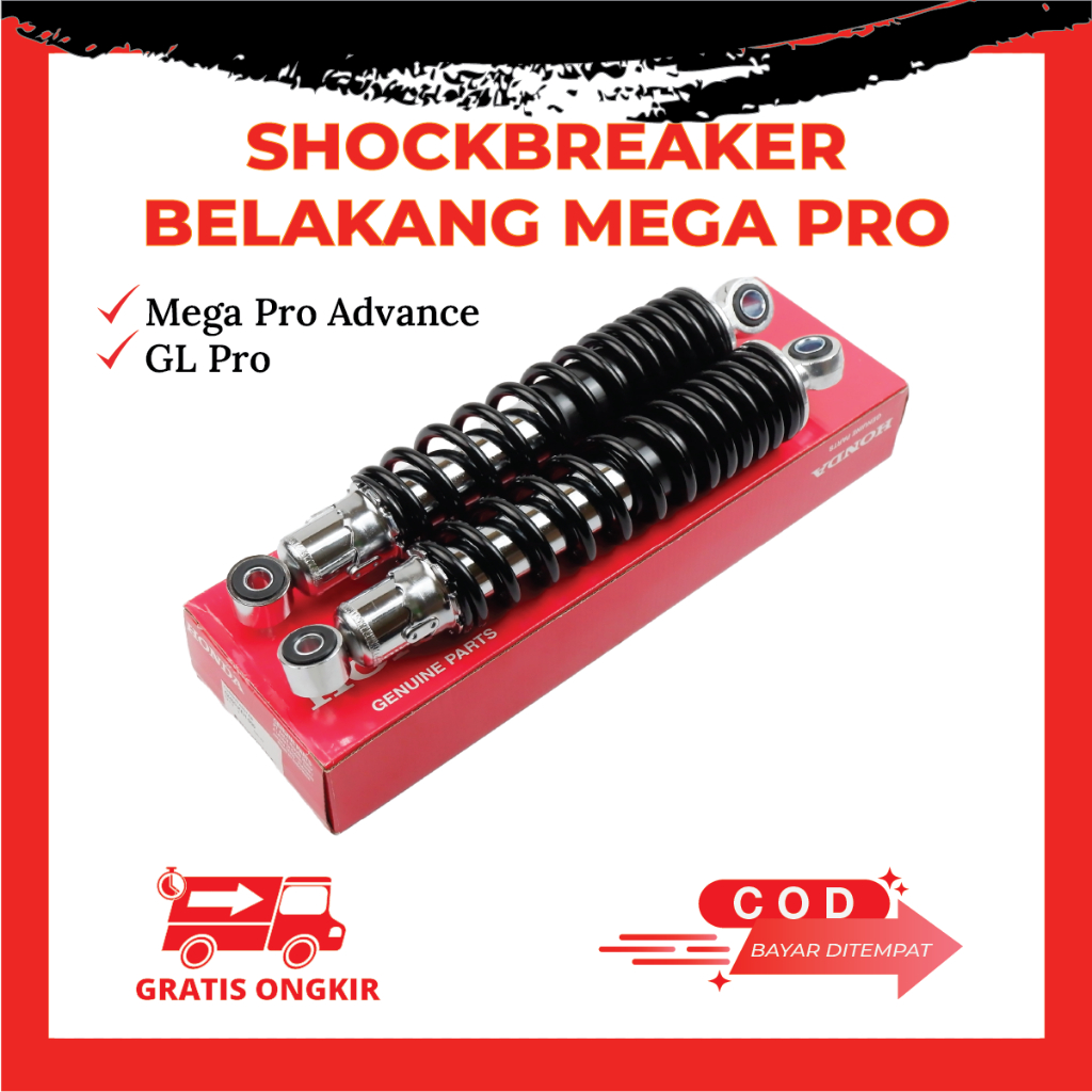Shock Belakang Verza MegaPro GL Pro MAX ORI KEH - Shockbreaker SOK Belakang MegaPro Verza GL PRO MAX