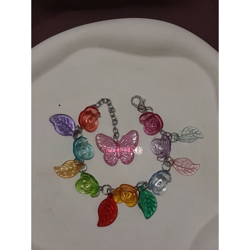 Flower Beads Bracelet