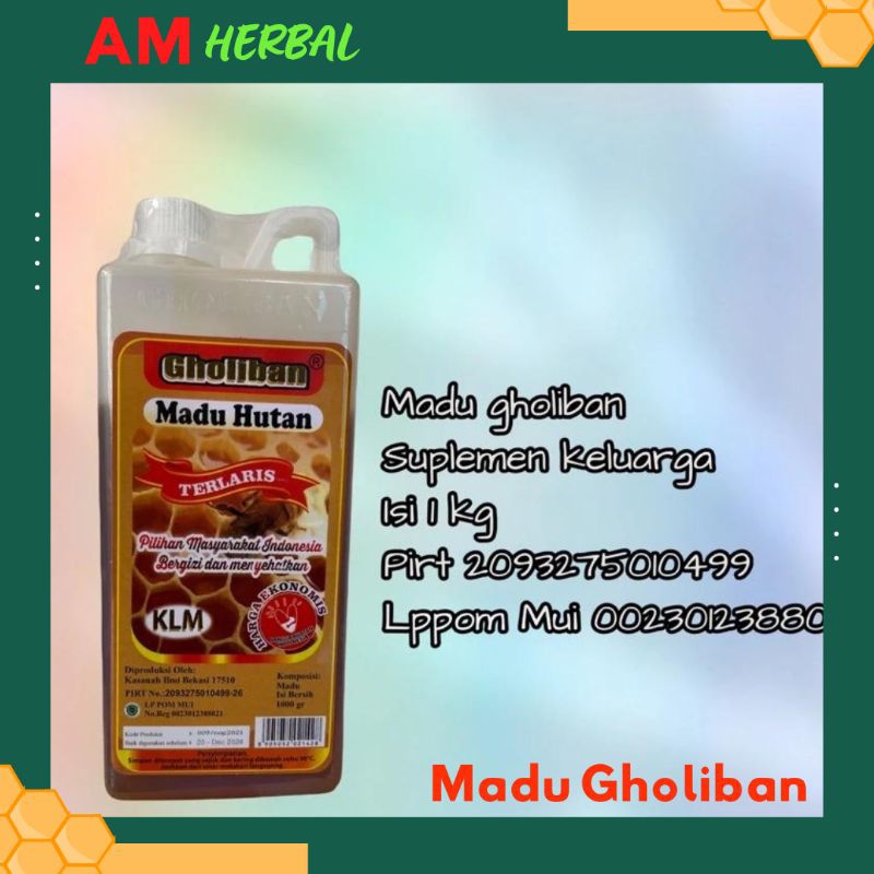 

MADU HUTAN KALIMANTAN GHOLIBAN 500gram
