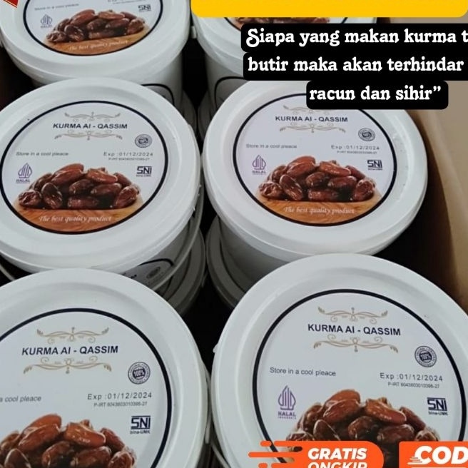 

HJ6 KURMA AL QASSIM PREMIUM KURMA EMBER AL QASSEM