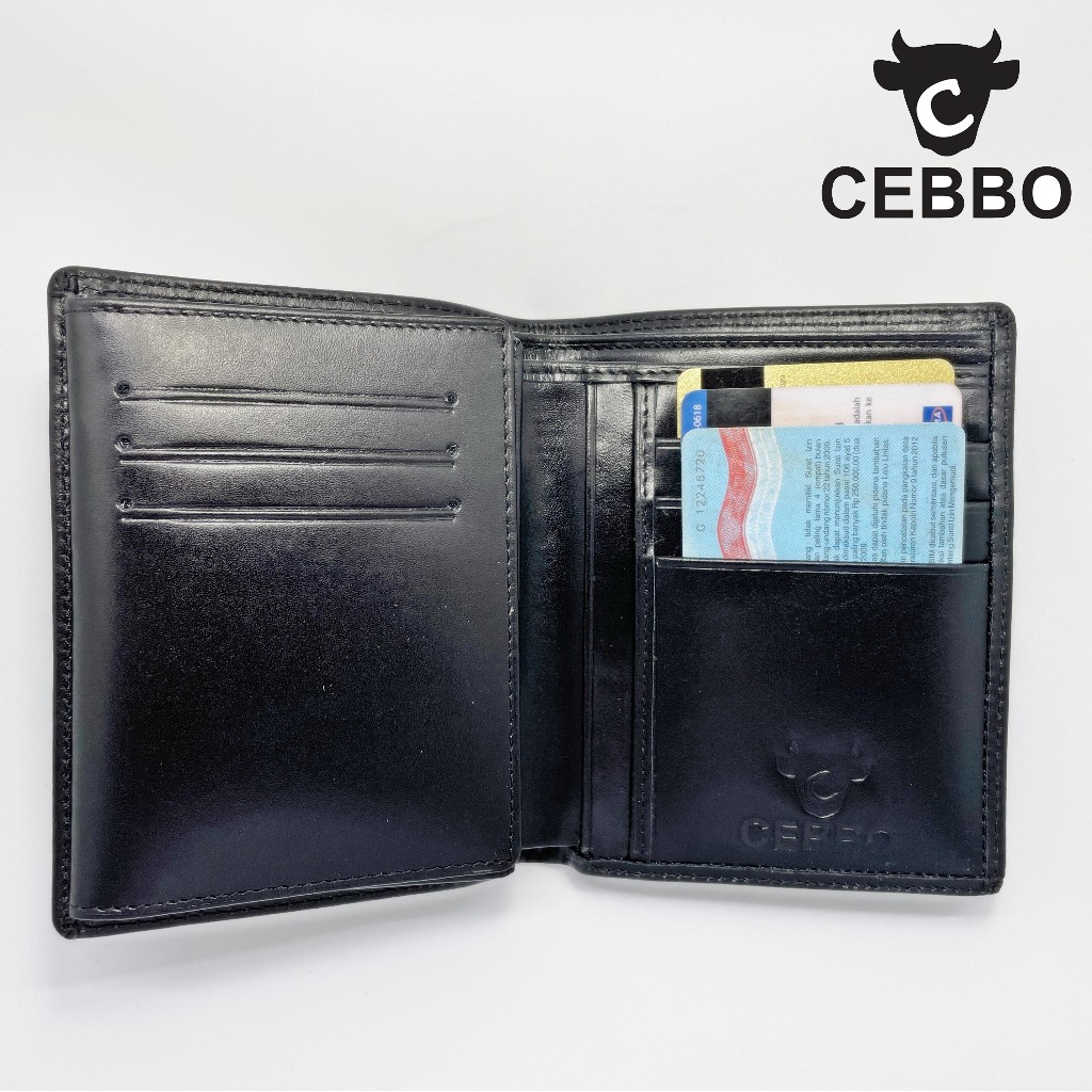 Official Garansi Cebbo Dompet Pria Bahan Kulit Sapi Leather Premium Dompet Kulit
