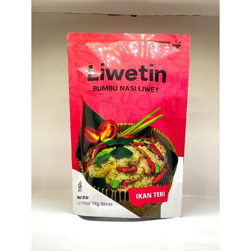 

LIWETIN (BUMBU NASI LIWET INSTAN TANPA RIBET)