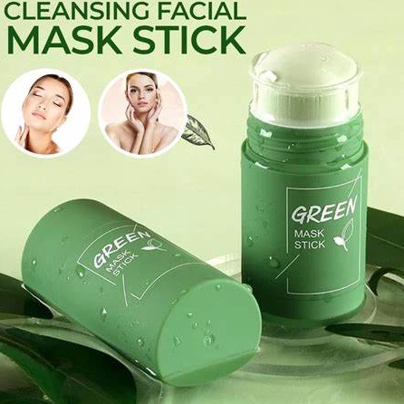 Serba Menarik  MEIDIAN Green Tea Clay Mask  Meidian Stick Masker Wajah Green Tea  Meidian Green Mask