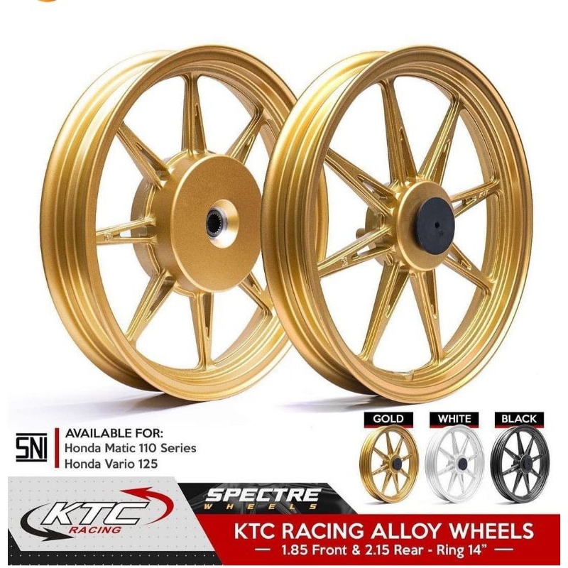 VELG RECING KTC P 8 MIO SPORTY/MIO SOUL/MIO SMIEL UK 185/215-14