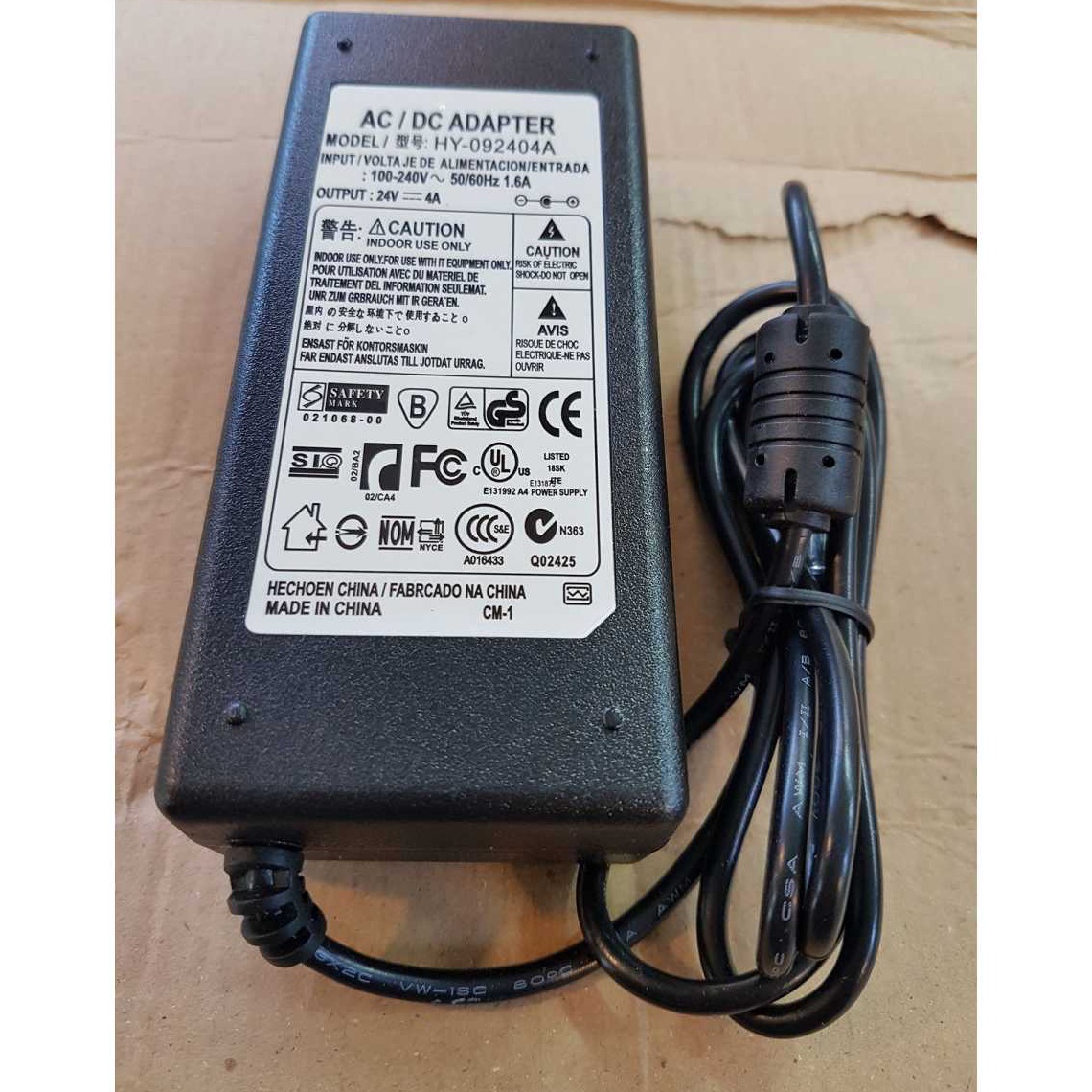 TERBATAS Adaptor 24v 4A DC  24v 4 ampereAdaptor 24v 4A DC  24v 4 ampere