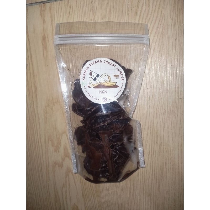 

Keripik pisang coklat lumeer