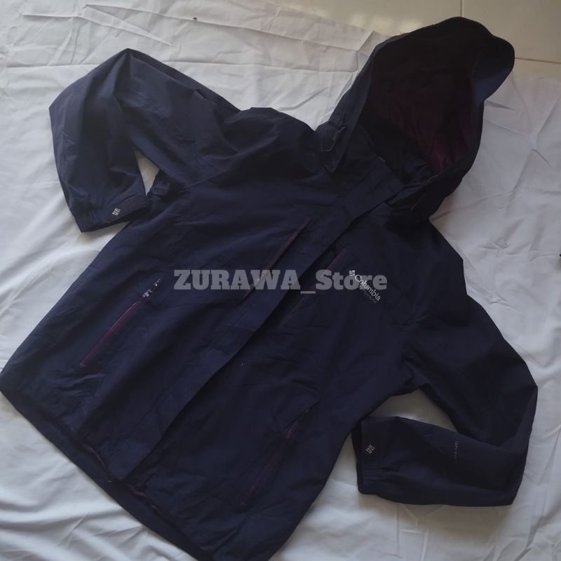 Jacket COLUMBIA TITANIUM Waterproof Goretex Blocktech Winter Outdoor Gunung Original