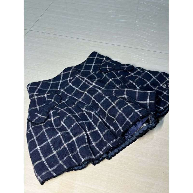 Mezzo Piano Bow Dark Blue Skirt