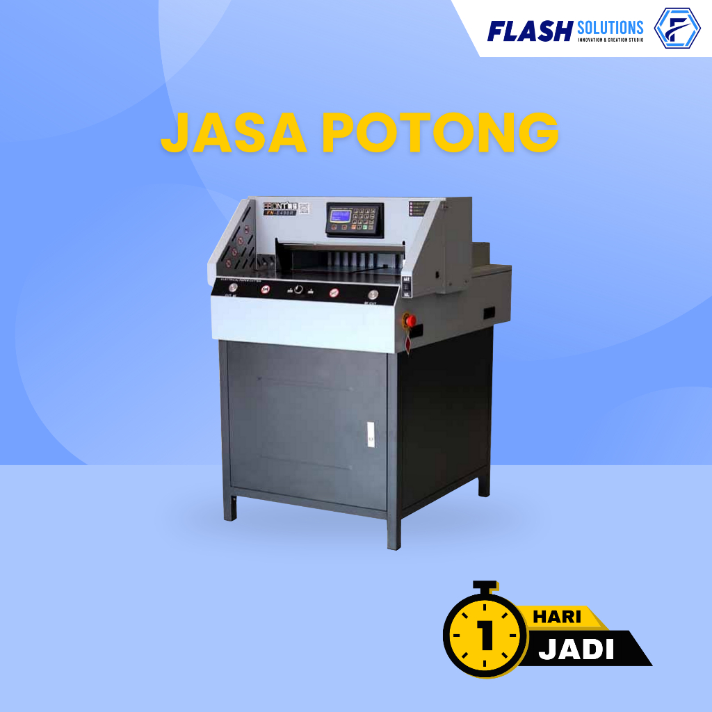

Jasa Potong Cetakan Sticker atau kertas A3