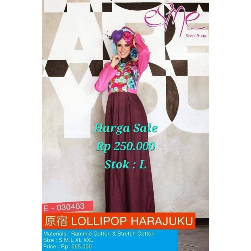 Gamis Esme Sale  LH 03