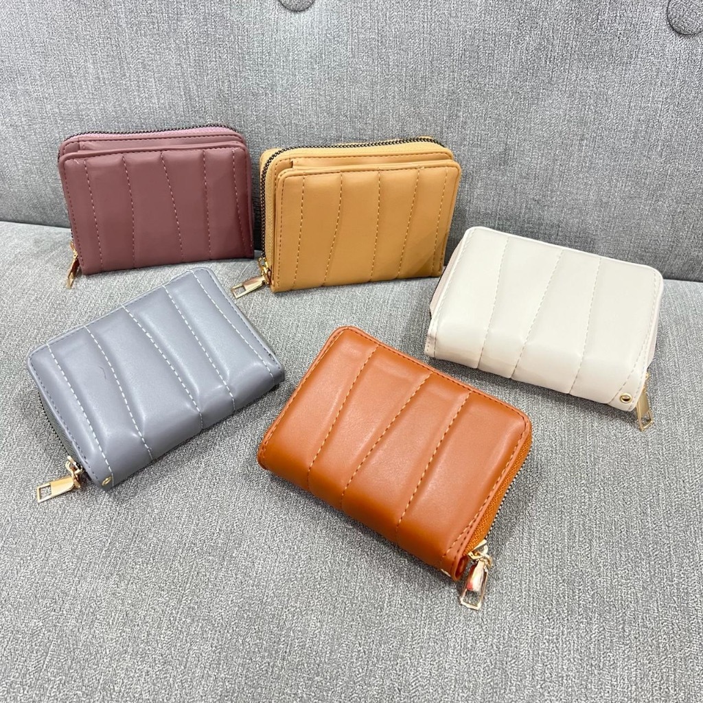 MAURIN - Dompet Lipat Kecil Wanita Simpel Elegan Mewah Kekinian Terbaru