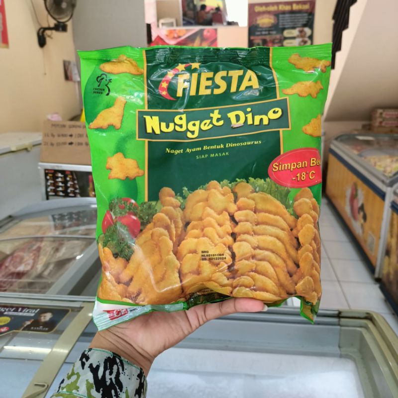 

Fiesta Chiken Nugget Dino 500g