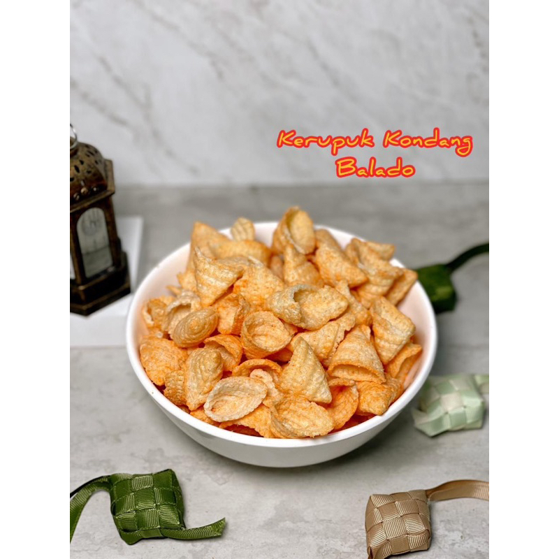 

Kerupuk Kondang Keju / Balado 250 gr (1/4 kg)