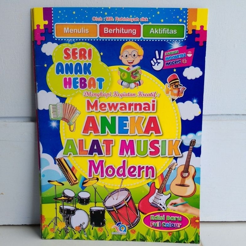 

Mewarnai Aneka Alat Musik Modern
