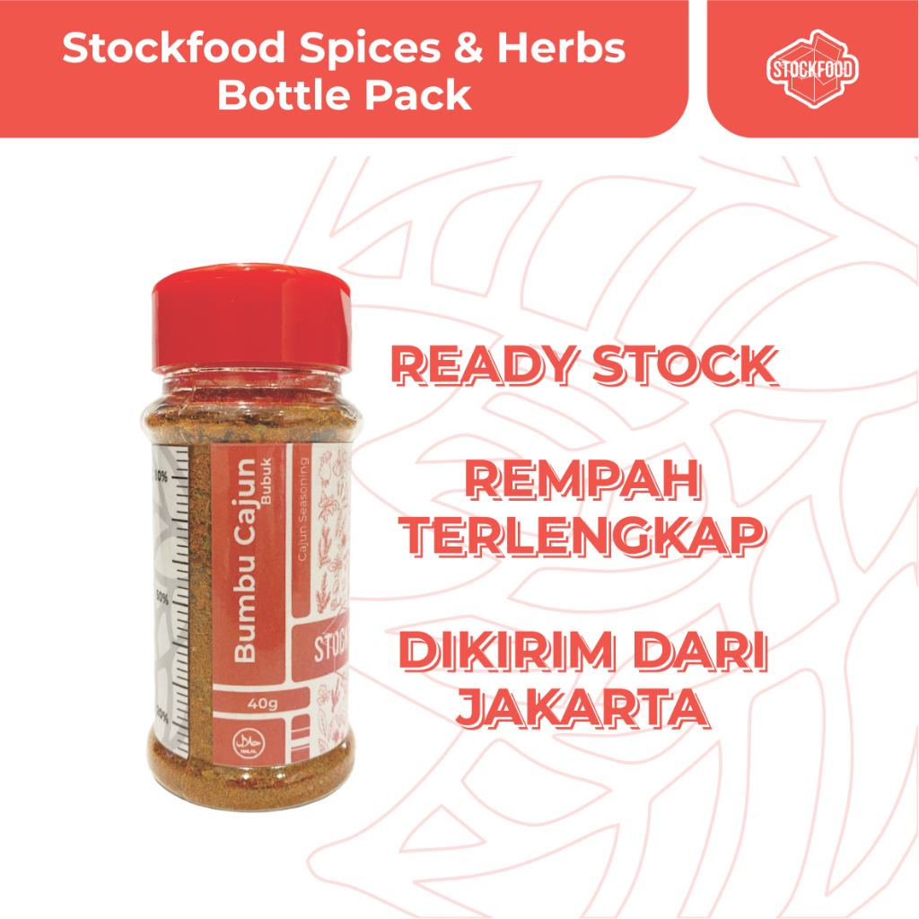 

STOCKFOOD Rempah Bubuk Organik Rempah Organik Rempah Botol TERLENGKAP
