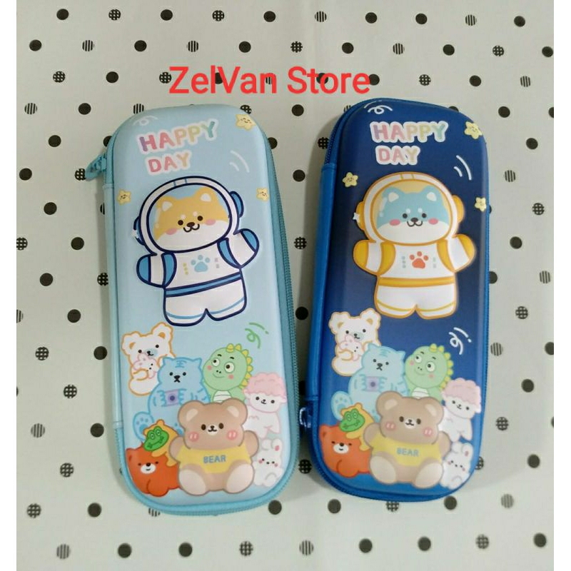 

Pencil Case PVC Bear Space