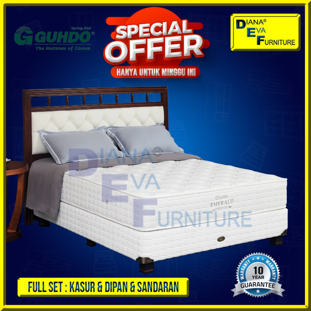 Guhdo Emerald Dream Set Kasur Springbed (Executive)