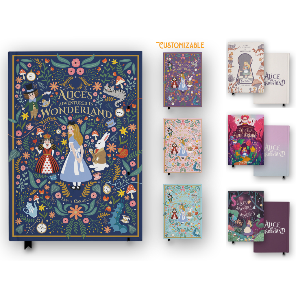 

Buku Catatan Alice In Wonderland KHUSUS A6 POLOS Diary Aesthetic Custom Nama Notebook Jurnal Burning Wasabi Hardcover