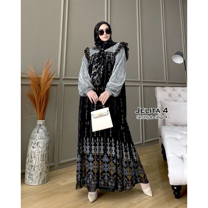 GAMIS WANITA JELITA 4 HIJAB SEGI 4(BTG)
