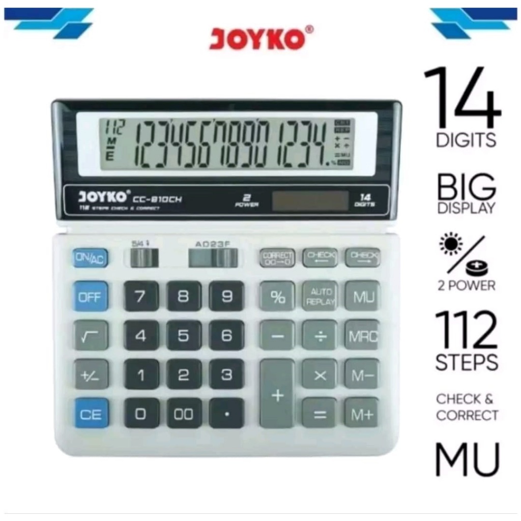 

KALKULATOR JOYKO 810 CH/KALULATOR 14 DIGIT JOYKO 810 CH