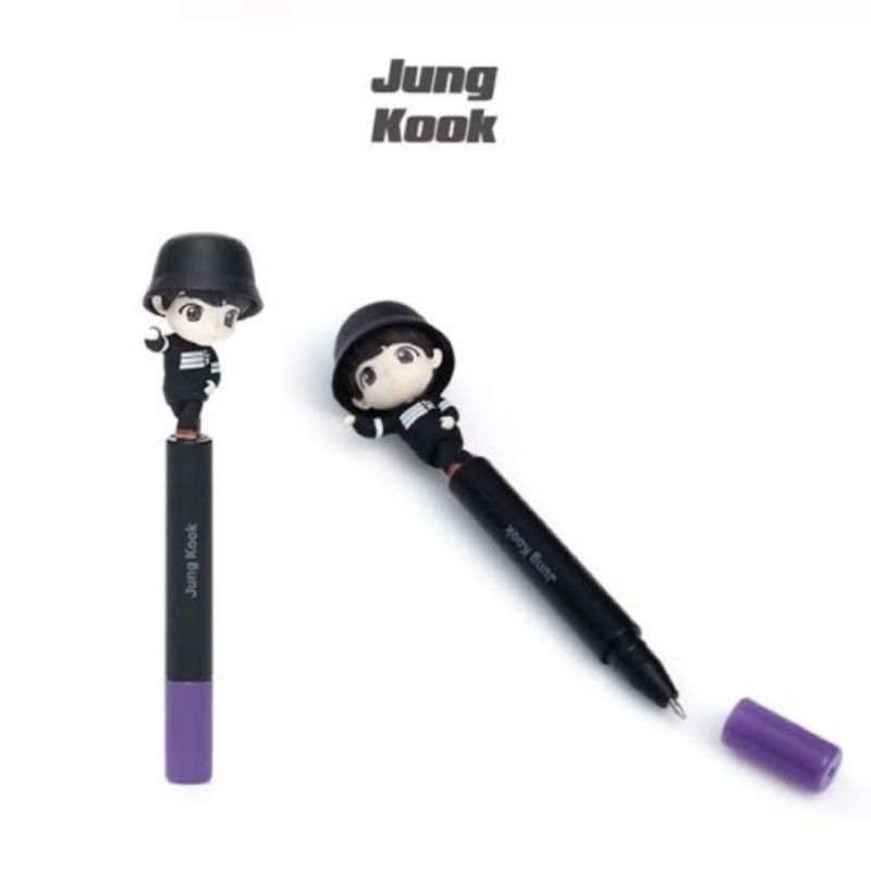 [SEALED] OFFICIAL TINYTAN FIGURE PEN MIC DROP JUNGKOOK PULPEN BTS BT21