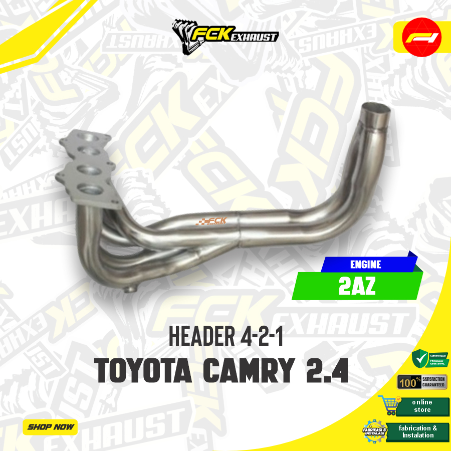 Fck Header 421 Camry 2.4 Knalpot Mobil