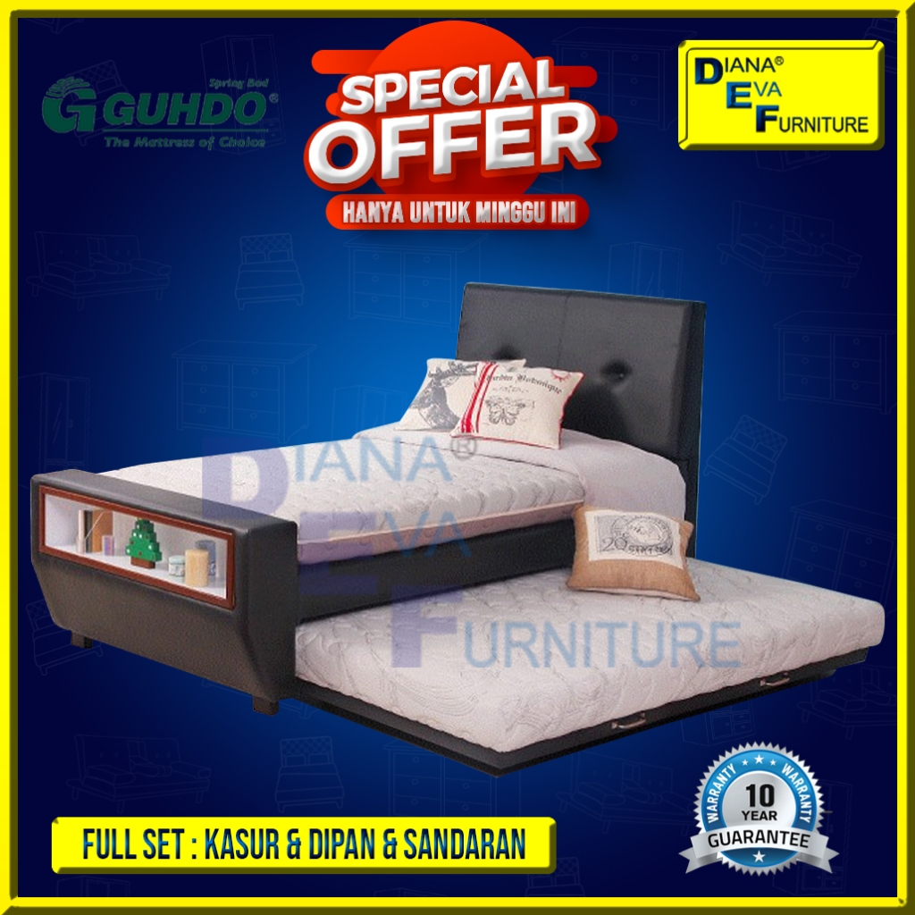 Guhdo 3in1 Clever Kids Kasur Springbed