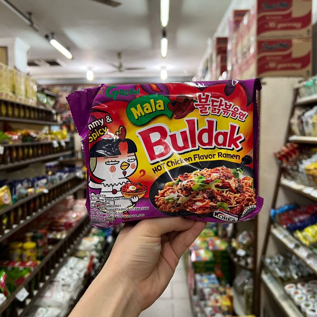 

SAMYANG GREEN MALA BULDAK HOT CHICKEN FLAVOR RAMEN