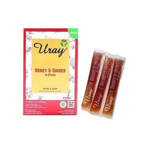 

Madu Uray Stick Honey & Ginger 120gr (12gr x 10 Stick)