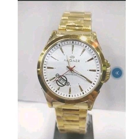 jam tangan pria Hegner 1103 Gold