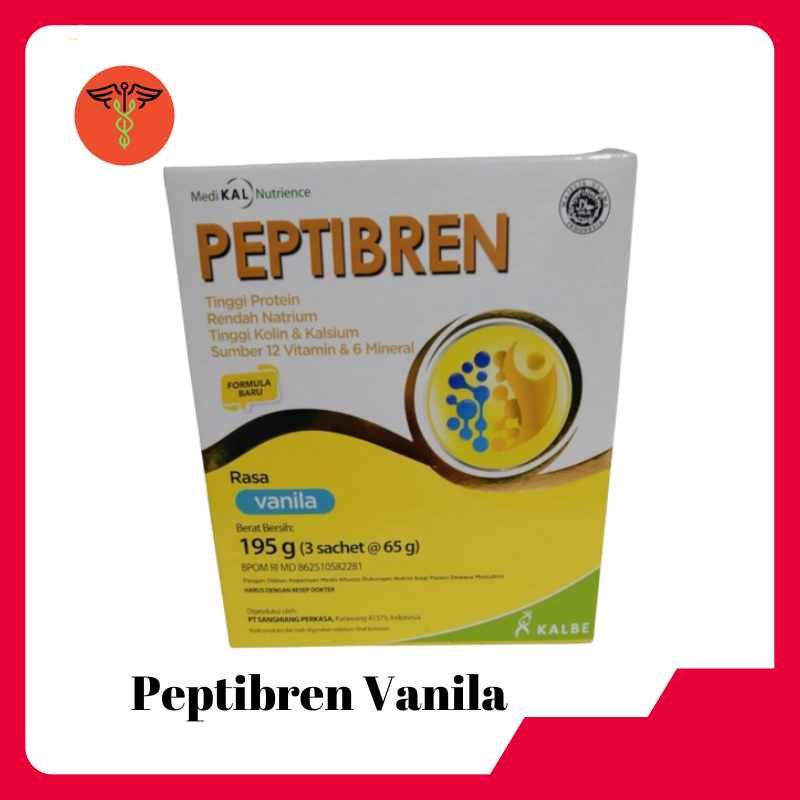 

Peptibren vanilla - membantu pasien kondisi malnutrisi - Vanila