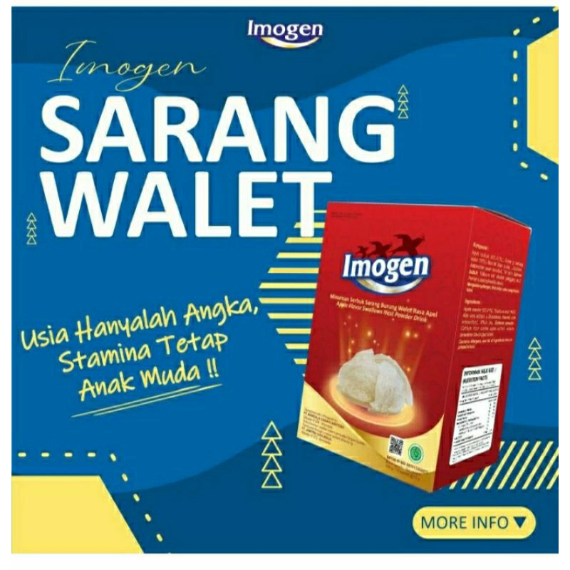 

IMOGEN SARANG WALET PENAMBAH STAMINA