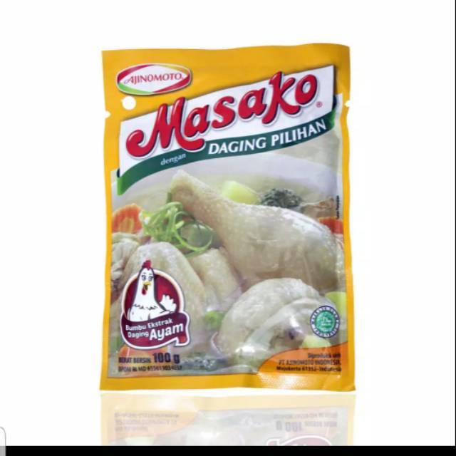 

MASAKO PENYEDAP RASA ayam 100 gr