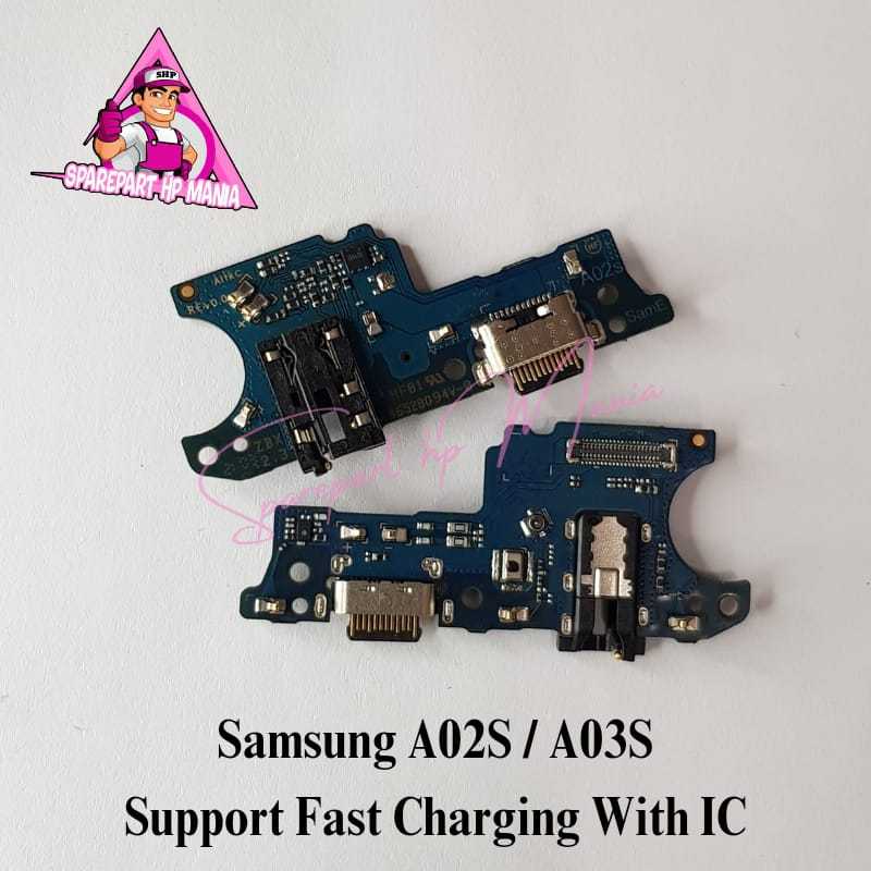 KONEKTOR CAS SAMSUNG A02S A03S FLEXIBLE PAPAN CAS CHARGER BOARD ORIGINAL